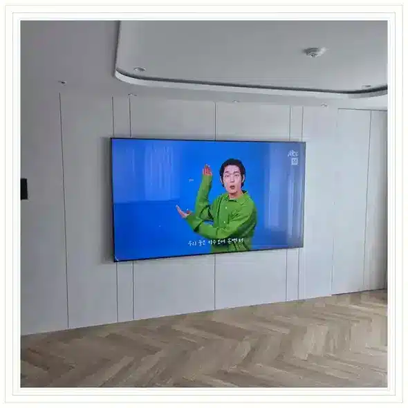 벽걸이TV 설치 참고 이미지 18-6 두 번째 사진