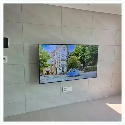 이수힐스테이트 벽걸이TV 설치 상담 참고 이미지 첫 번째