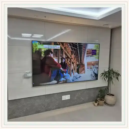 벽걸이TV 설치 참고 이미지 18-20 두 번째 사진