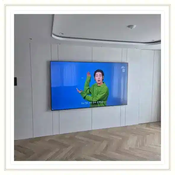 벽걸이TV 설치 참고 이미지 18-22 두 번째 사진
