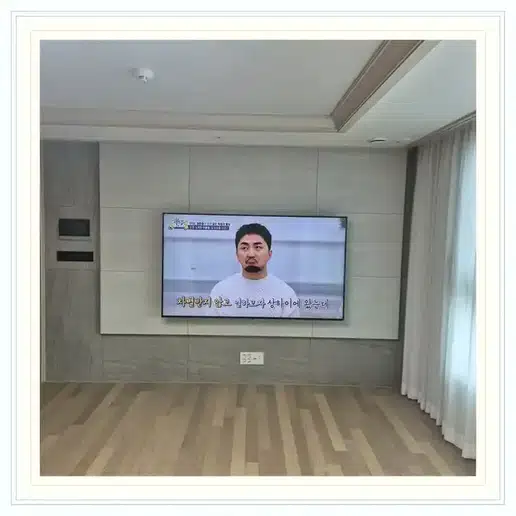 벽걸이TV 설치 참고 이미지 18-26 두 번째 사진