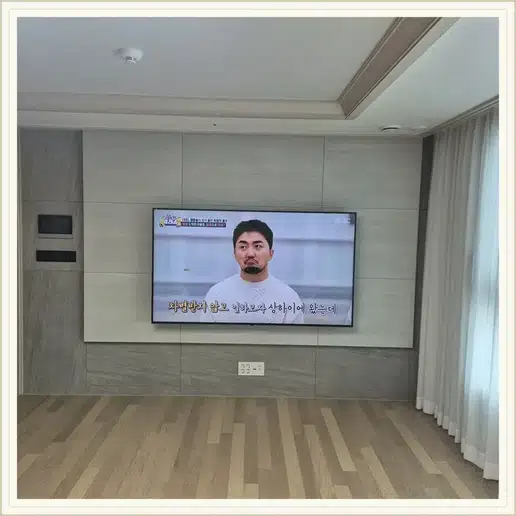 벽걸이TV 설치 참고 이미지 18-36 두 번째 사진