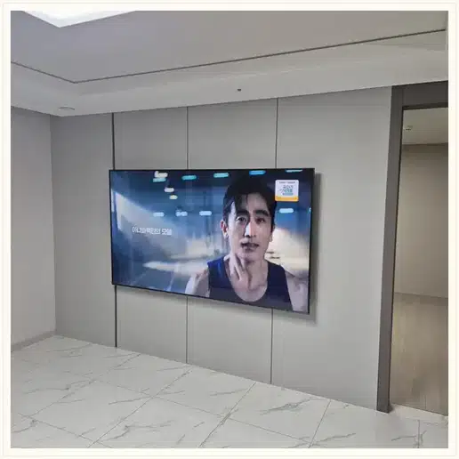 벽걸이TV 설치 참고 이미지 18-37 두 번째 사진
