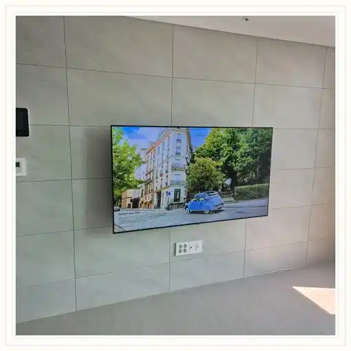 서울숲행당푸르지오 벽걸이TV 설치 상담 참고 이미지 첫 번째