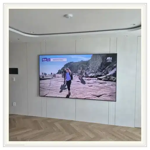 벽걸이TV 설치 참고 이미지 18-90 두 번째 사진